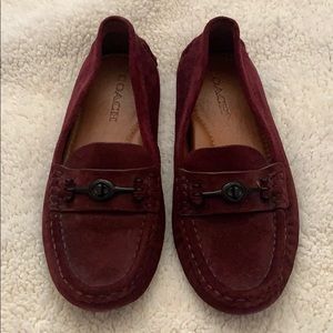 Coach Suede Drivers
